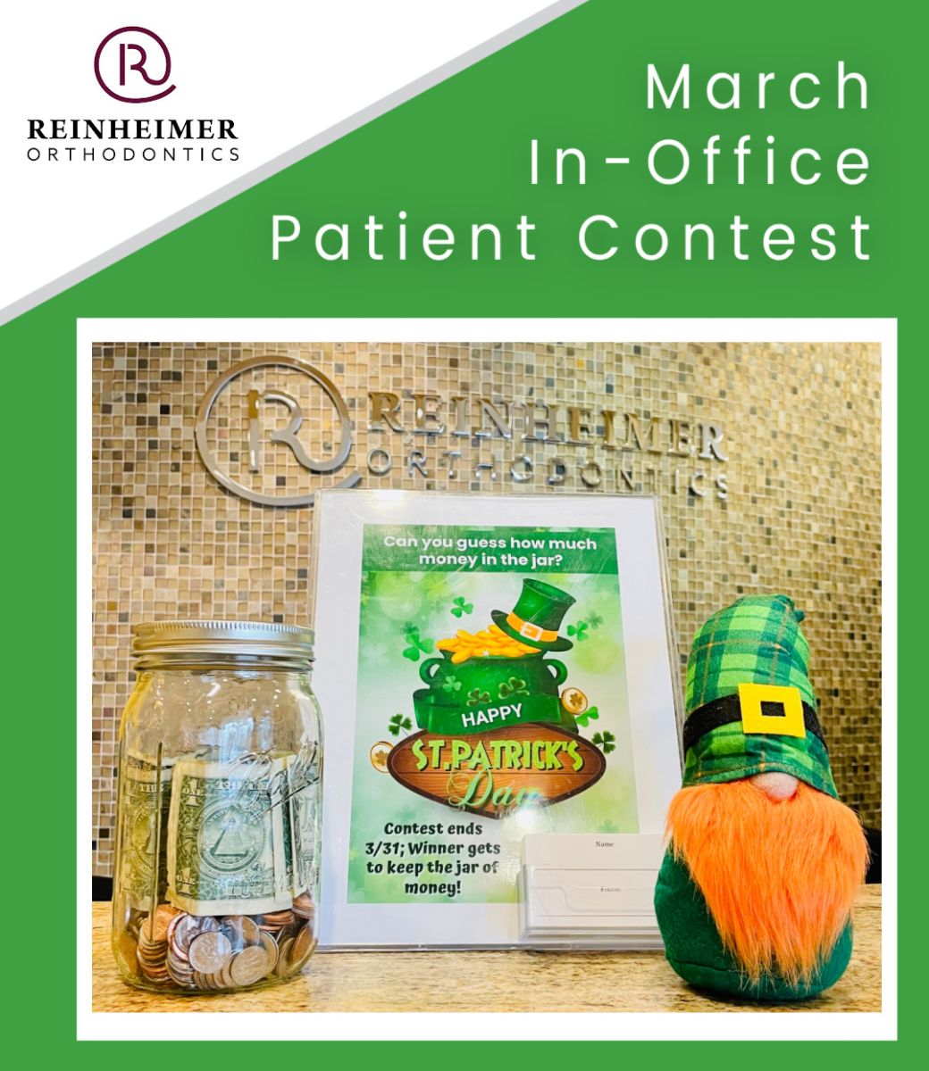 March Contest at Reinheimer Orthodontics in Annapolis, Maryland