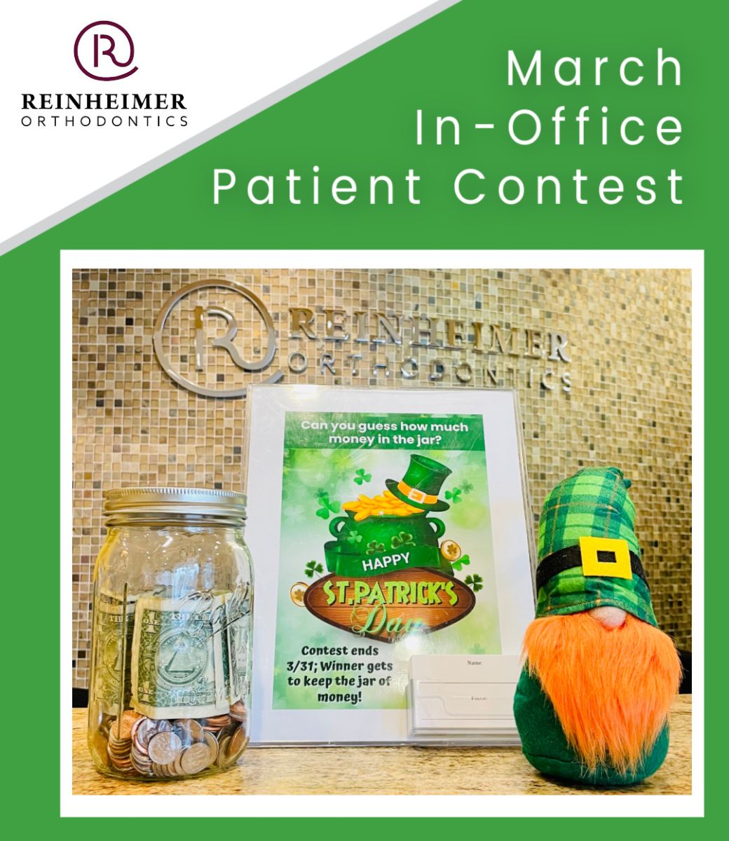 March Contest at Reinheimer Orthodontics in Annapolis, Maryland