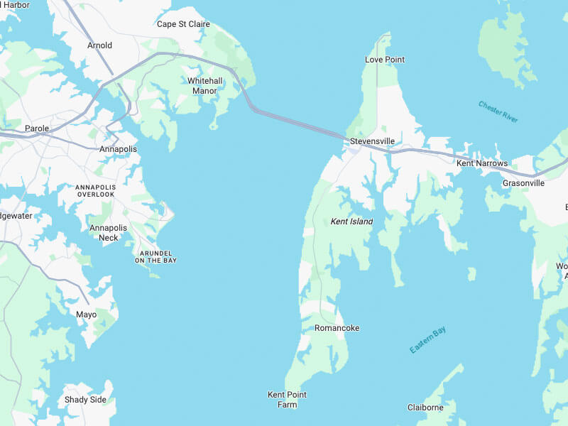 kent island map